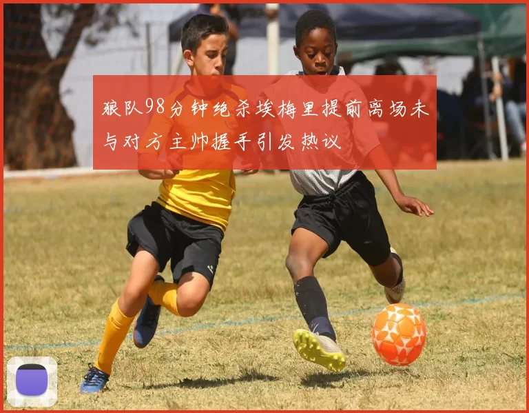 狼队98分钟绝杀埃梅里提前离场未与对方主帅握手引发热议