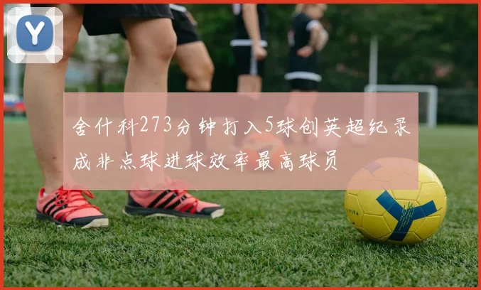 舍什科273分钟打入5球创英超纪录成非点球进球效率最高球员