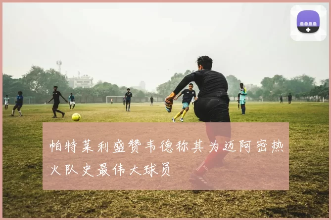 帕特莱利盛赞韦德称其为迈阿密热火队史最伟大球员
