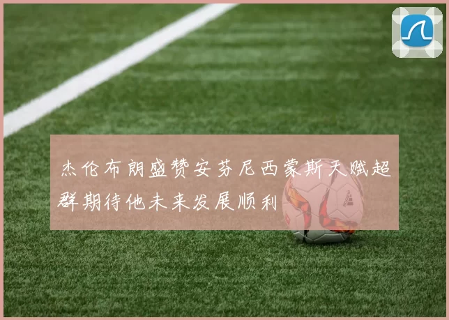 杰伦布朗盛赞安芬尼西蒙斯天赋超群期待他未来发展顺利